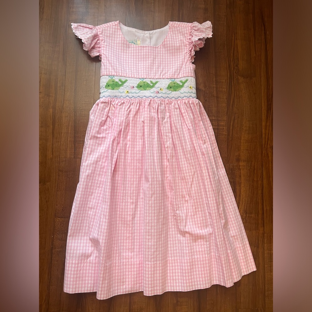 Perfect Condition Girls Smocked Dress